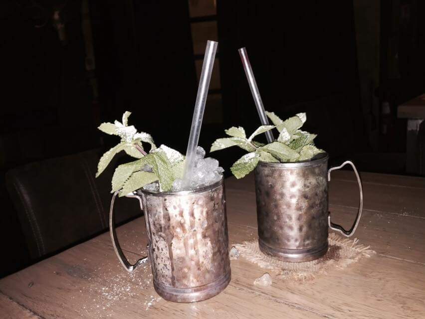 A rather moreish Basil Mule