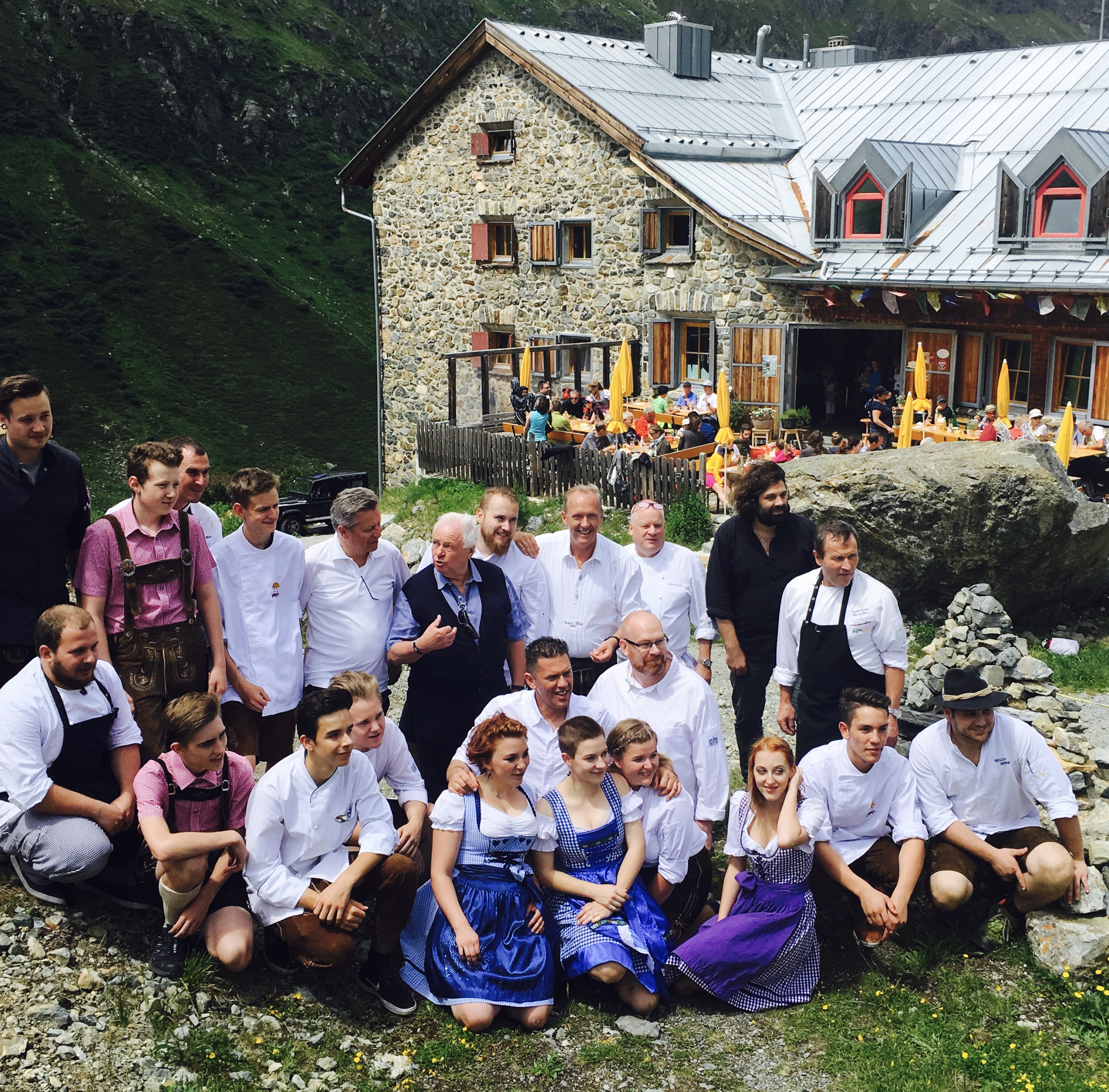 Ischgl in the summer. The mountains are calling...